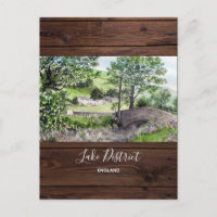 Ferme près de Thirlmere, Lake District, Angleterre