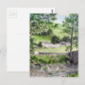 Carte Postale Ferme près de Thirlmere, Lake District, Angleterre (Devant / Derrière)