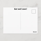 Carte Postale Ferme Ranch Fleurs de campagne Faites une bonne gu (Dos)