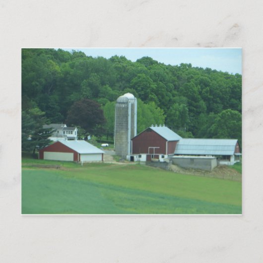 Carte Postale Ferme rurale du Maryland (Devant)