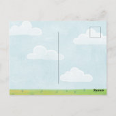 Carte Postale Ferme verte (Dos)