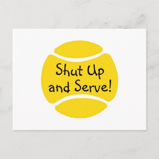 Carte Postale Fermer Et Servir (Devant)