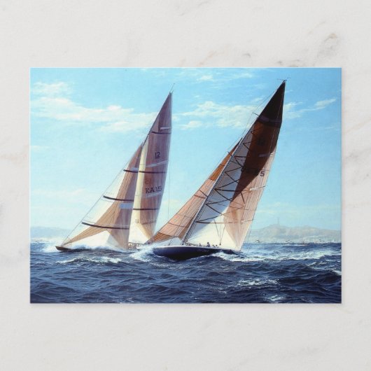 Carte Postale Fermer la course (Devant)