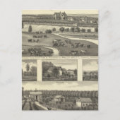 Carte Postale Fermes à Vent, Nebraska (Devant)