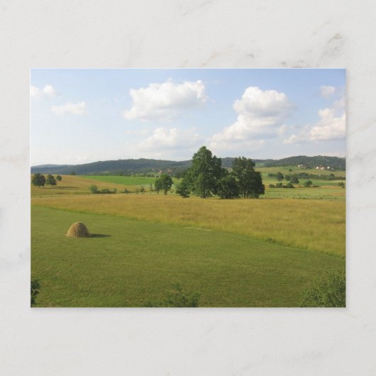 Carte Postale Fermes serbes centrales (Devant)