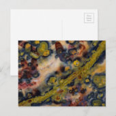 Carte Postale Fermeture Abstraite d'Ocean Jasper (Devant / Derrière)