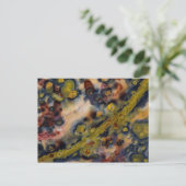 Carte Postale Fermeture Abstraite d'Ocean Jasper (Debout devant)