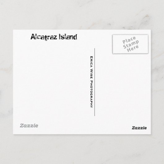 Carte Postale Fermeture de la prison (Dos)