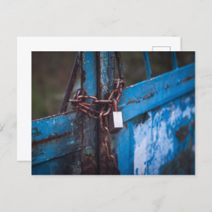 Carte Postale Fermeture de porte ancienne