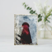 Carte Postale Fermeture du phare vintage (Debout devant)