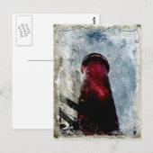 Carte Postale Fermeture du phare vintage (Devant / Derrière)