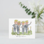 Carte Postale Fermeture royale (Debout devant)