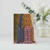 Carte Postale Fermeture supérieure du bâtiment Chrysler #1 (Debout devant)