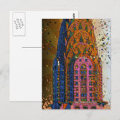 Carte Postale Fermeture supérieure du bâtiment Chrysler #1 (Devant / Derrière)