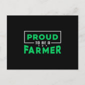 Carte Postale Fermier Agriculture Agricole Poulet de poulet Drôl (Devant)