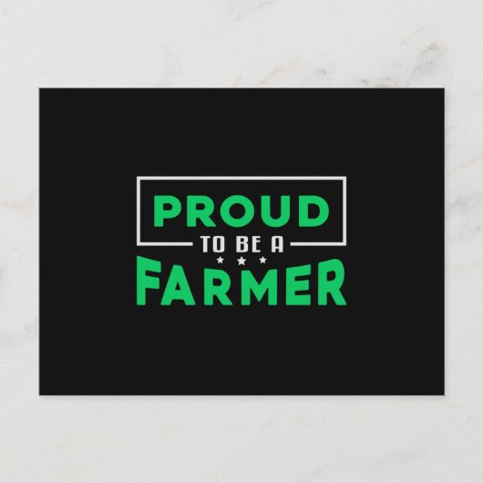 Carte Postale Fermier Agriculture Agricole Poulet de poulet Drôl (Devant)