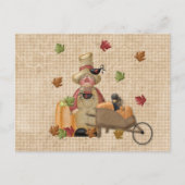 Carte Postale Fermier Scarecrow (Devant)