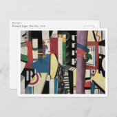 Carte Postale Fernand Léger, La Ville, 1919, Moderne (Devant / Derrière)