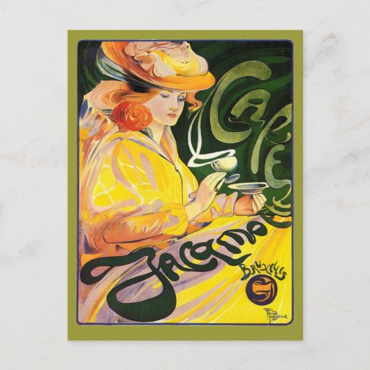 Carte Postale Fernand Toussaint ~ Café Jacqmotte (Devant)