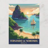 Carte Postale Fernando de Noronha Brésil (Devant)
