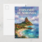 Carte Postale Fernando de Noronha Brésil (Devant / Derrière)