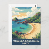 Carte Postale Fernando de Noronha Brésil (Devant / Derrière)