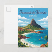 Carte Postale Fernando de Noronha Brésil (Devant / Derrière)