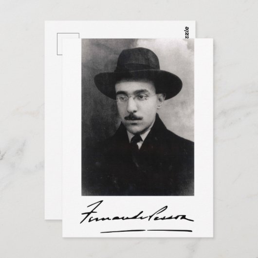 Carte Postale Fernando Pessoa (Devant / Derrière)