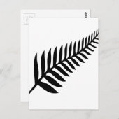 Carte Postale Ferne argentée de Nouvelle-Zélande (Devant / Derrière)