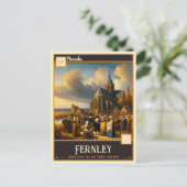 Carte Postale Fernley, Nevada | VINTAGE (Debout devant)