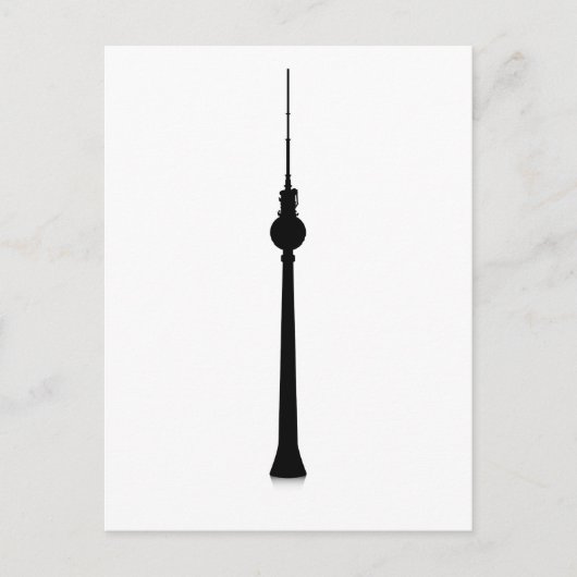 Carte Postale Fernsehturm Berlin (Devant)