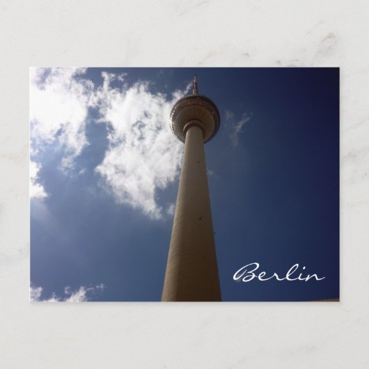 Carte Postale fernsehturm élevé (Devant)