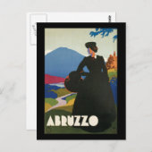 Carte Postale Ferrari Abruzzo Italie (Devant / Derrière)