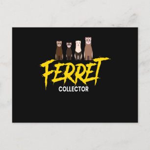 Carte Postale Ferret Ferret Collector