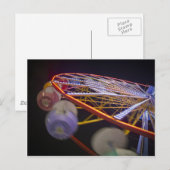 Carte Postale Ferris Wheel (Devant / Derrière)