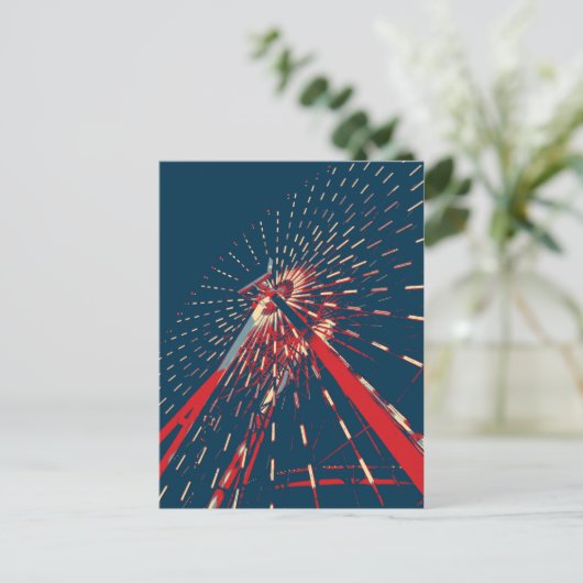 Carte Postale Ferris Wheel (Debout devant)