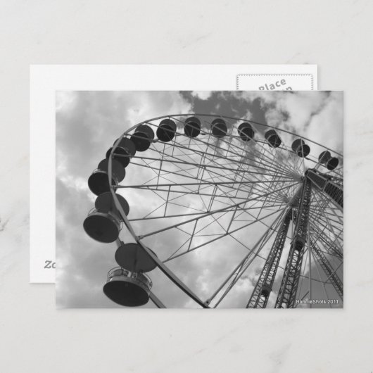 Carte Postale Ferris Wheel (Devant / Derrière)