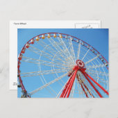 Carte Postale Ferris Wheel (Devant / Derrière)
