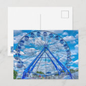 Carte Postale Ferris Wheel (Devant / Derrière)