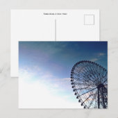 Carte Postale Ferris Wheel at Dusk : Tokyo (Devant / Derrière)