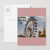 Carte Postale Ferris Wheel at Palace Playland Old Orchard Beach (Devant / Derrière)