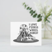 Carte Postale  Ferris Wheel Day (Debout devant)