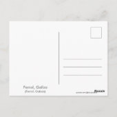 Carte Postale Ferrol, Galice (Espagne) (Dos)