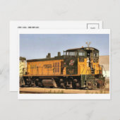 Carte postale ferroviaire (Devant / Derrière)