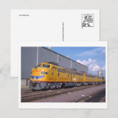 Carte postale ferroviaire classique (Devant / Derrière)