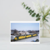 Carte postale ferroviaire classique (Debout devant)