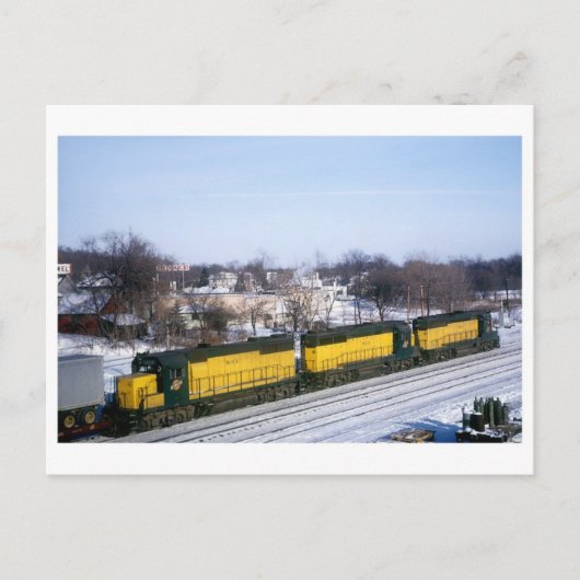 Carte postale ferroviaire classique (Devant)
