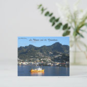 Carte Postale Ferry Admiral II Vers St Vincent (Debout devant)