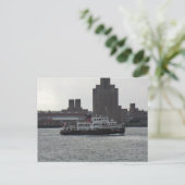 Carte Postale Ferry au-dessus du Mersey (Debout devant)