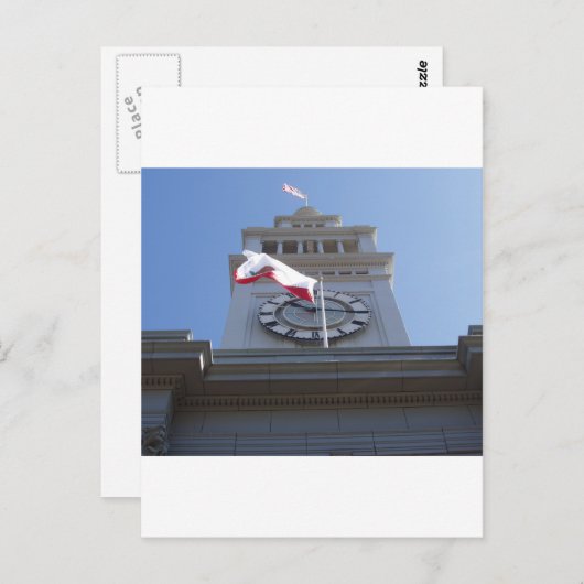 Carte Postale Ferry Building San Francisco (Devant / Derrière)